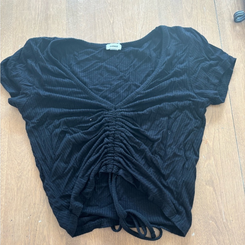 Garage crop top